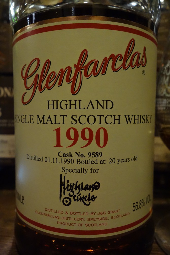 グレンファークラス GLENFARCLAS 1990 20yo OB for HIGHLAND ?? #9589