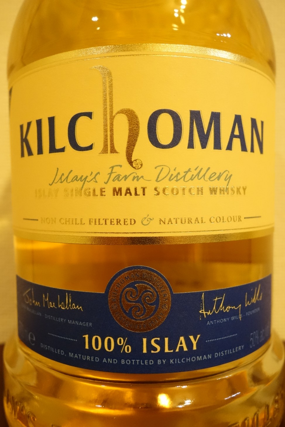 キルホーマン KILCHOMAN OB 100% ISLAY 2015 bottling 5TH EDITION (1)
