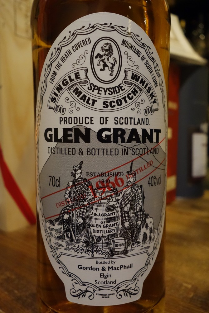 グレングラント GLENGRANT 1966-2006 GM Distillery Labels 40%