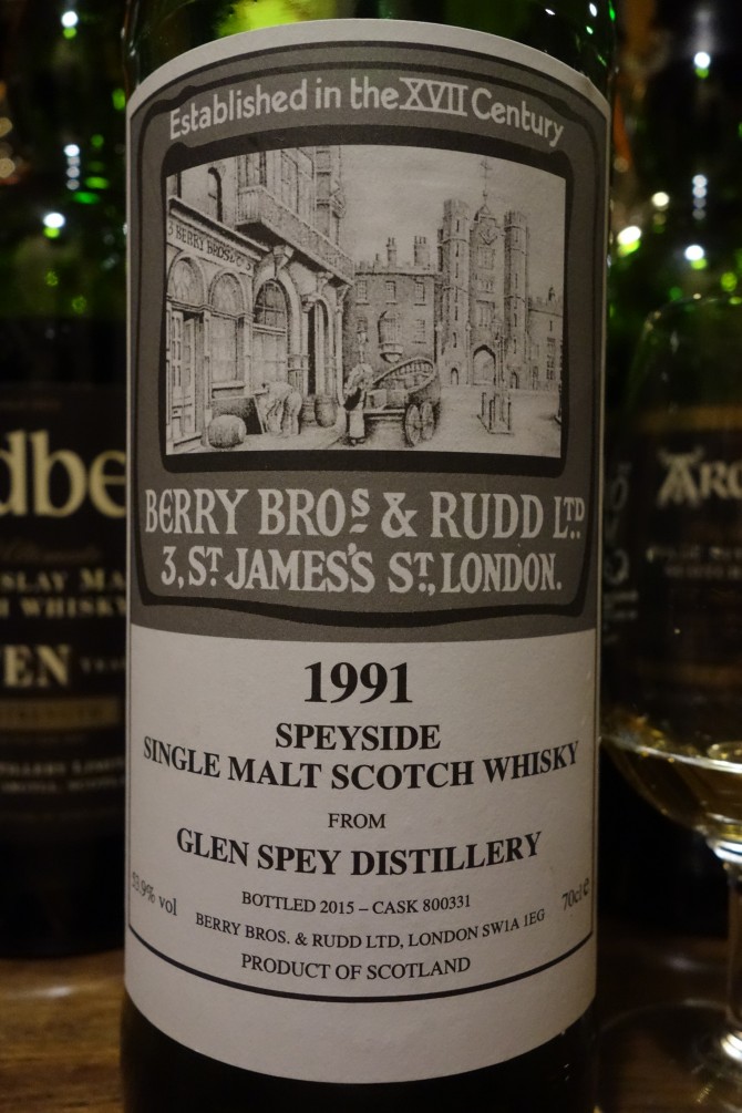 グレンスペイ GLRNSPEY 1991-2015 BBR for La Maison du Whisky #800331